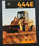 1993 John Deere 444E Wheel Loader Tractor Option & Features Brochure Minty. Fixed Price $20.21.