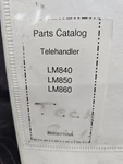 New Holland Construction LM840 LM850 LM860 Telehandler Manual 86606715NA. Fixed Price $98.00.