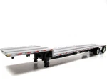 Dcp 1/64 Scale Transcraft Step Deck Trailer Silver With Black Frame. Fixed Price $55.00.
