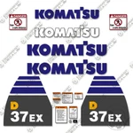 Fits Komatsu D37EX-22 Decal Kit Dozer Year Outdoor 3M Vinyl!. Fixed Price $154.95.