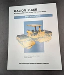 Galion 2-66B Articulated Double Drum Vibratory Roller Specifications Brochure. Fixed Price $14.99.