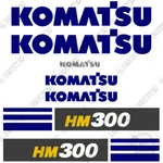 Fits Komatsu HM300-5 Decal Kit Articulated Dump Truck Sticker Replacements. Fixed Price $294.95.