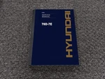 Hyundai 70D-7E Forklift Truck Shop Service Repair Manual. Fixed Price $167.50.