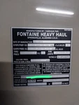 Aluminum Data Plate Fit For Fontaine Truck Trailer Engraved. Fixed Price $99.00.