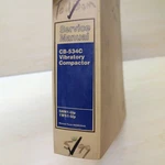 Caterpillar CB-534C Compactor Roller Service Manual Shop Owner Operator Book. Fixed Price $65.00.