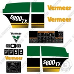 Fits Vermeer S800TX Decal Kit Mini Skid Steer - 7 Year Outdoor 3M Vinyl!. Fixed Price $124.95.