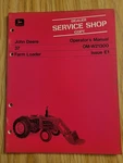 1971 John Deere 1020 1120 1520 2020 2120 Tractor 37 Loader Operators Manual Nrmt. Fixed Price $9.95.