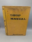 Komatsu D66S-1 Service Shop Repair Manual Shovel Dozer Track Loader Guide Book. Fixed Price $93.74.
