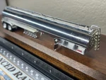 Chrome Heil Fuel Gas Semi Tanker Trailer Only - Ho Scale " Highly Detailed New. Fixed Price $54.95.