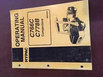 Hypac C766C C778B Vibratory Compactor Roller Operating Operator Manual. Fixed Price $70.00.