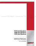 Case 9370 9380 9390 And Quadtrac Tractor Service Manual Free Priority Mail. Fixed Price $159.00.