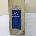 Caterpillar IT18B Wheel Loader Repair Shop Service Maintenance Manual. Fixed Price $100.00.