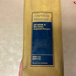 Caterpillar AP-650B Barber Greene BG-225C Service Shop Repair Manual Paver. Fixed Price $99.99.