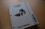 Gehl 721 Front End Wheel Loader Parts Catalog Manual Mini Rubber Tire Pay List. Fixed Price $34.97.