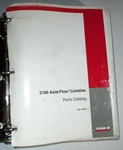 Case 2166 Combine Parts Catalog Manual Book & Cih Binder 8-9973 Original!. Fixed Price $87.99.