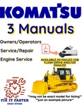 Komatsu D37E-5 Bulldozer Owners Service Engine Repair Manual Pdf On Usb. Fixed Price $40.00.