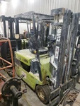 Clark TM25 Forklift Electric 36V 3000 Pound Capacity No Battery Charger. Fixed Price $600.00.