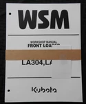 2004-10 Kubota B2320 B2620 B2920 Tractor LA304 LA364 Loader Repair Manual Mint. Fixed Price $20.21.