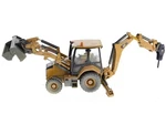 Caterpillar 420F2 Backhoe Loader With Operator Yellow "weathered Series". Fixed Price $175.97.