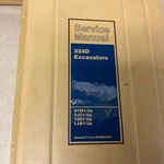Caterpillar 324D Service Shop Repair Manual Excavator Guide, Sym Ejc T2D Lab. Fixed Price $649.99.