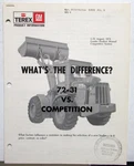 1975 Terex 72-31 Vs Cat 950 Loaders Construction Product Information. Fixed Price $17.86.