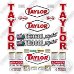 Fits Taylor TE360L Style 2 Decal Kit FORKLIFT-7 Year Outdoor 3M Vinyl!. Fixed Price $299.95.