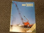 Link Belt Speeder HC-108C Truck Crane Specifications & Lifting Capacities Manual. Fixed Price $61.70.
