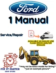 Ford 555D Backhoe Loader Service Repair Shop Manual Pdf Usb. Fixed Price $29.00.