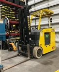 2021 Hyster Stand Up Forklift E40HSD3 4000LB Docker - Only 570 Hours. Fixed Price $19900.00.