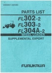 Furukawa FL302-2 FL303-2 FL304A-2 Supp. Export Wheel Loader Parts Catalog Manual. Fixed Price $69.99.