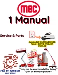 Mec 1632 Legacy Scissor Lift Platform Service Parts Manual Pdf On Usb. Fixed Price $25.00.