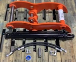 Black Kubota Hydraulic Mini Excavator Thumb KX033 KX040 Pin On. Fixed Price $1595.00.