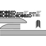 Kobelco Sk 220LC Excavator Decal Set. Fixed Price $543.99.