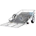 DK2 4X6 Steel Utility Trailer With Ramp Gate Hot Deal Sealed Box New. Fixed Price $930.45.