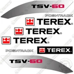 Fits Terex Tsv 60 Decal Kit Skid Steer Sticker Replacements - 7 Yer Vinyl. Fixed Price $144.95.