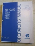 New Holland TG215 TG245 TG275 TG305 Tractor Operators Manual. Fixed Price $24.00.