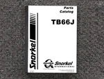 Snorkel TB66J Boom Lift Parts Catalog Manual. Fixed Price $120.50.