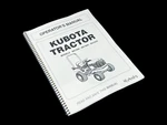 Kubota Tractor BX1500 BX1800 BX2200 Operators Manual: 77 Pages Coil Bound. Fixed Price $19.95.