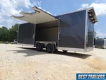 Ez Alcom Aluminum Carhauler Enclosed Elite Escape Door Trailer 8.5 X 24. Fixed Price $21995.00.
