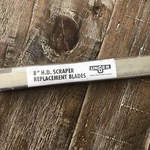 Unger Black 8" Heavy Duty Scraper Blade HDSB0 10 Pack - HDSS0. Fixed Price $9.00.