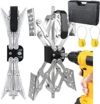 X-shaped Rv Stabilizer Wheel Chock 2 Pack Drill Adjustable Travel Trailer Camper. Fixed Price $182.31.
