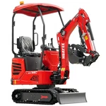 Huayee Free Ship/unloading Mini Excavator 1.4TON 13.5HP Gas B&s Engine HY14C. Fixed Price $6989.00.