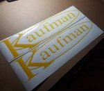 Kaufman Trailers Decal Kit (set Of 2) Flatbed 24" Replacement Stickers.. Fixed Price $34.47.
