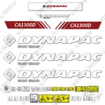 Fits Dynapac CA1300D Decal Kit Roller - 7 Year Outdoor 3M Vinyl!. Fixed Price $194.95.