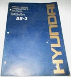 Hyundai Rolex 55-3 Hydraulic Excavator Operators Maintenance Manual Original!. Fixed Price $37.49.