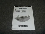 Frontier Rc 2048 2072 2060 2084 Rotary Cutters Owner Operator Maintenance Manual. Fixed Price $94.47.