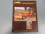 Leeboy 635B Motor Grader Color Sales Sheet 2 Pages. Fixed Price $20.00.