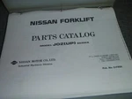 Nissan FJ02A20V PJ02A25V PJ02A25PV UJ02A25V Forklift Parts Catalog Manual Xz. Fixed Price $127.85.