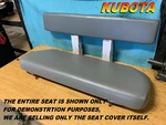 Kubota New Seat Cover Utv Crew Rear J12. Fixed Price $99.95.