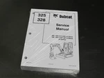 Bobcat 325, 328 G Series Excavator Service Manual Repair Shop Book. Fixed Price $89.71.